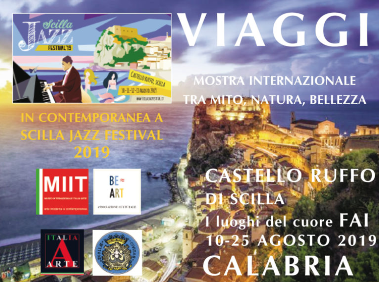 ‘TRAVELS. INTERNATIONAL EXHIBITION BETWEEN MYTH, NATURE, BEAUTY’ – RUFFO CASTLE – SCILLA